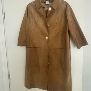 Vintage Dolce and Gabbana Suede Women's Coat